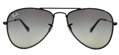 Ray-Ban 9506S Aviator Junior Sunglasses Black Metal 50mm