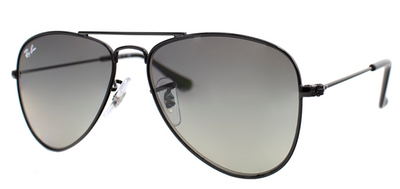 Ray-Ban 9506S Aviator Junior Sunglasses Black Metal 50mm