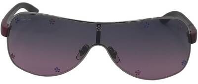 Ray-Ban 9512SB 212/90 Grey Metal Sunglasses with Gradient Lenses