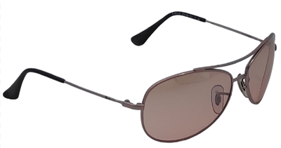 Ray-Ban 9515S 214/58 Pink Metal Oval Sunglasses 53mm