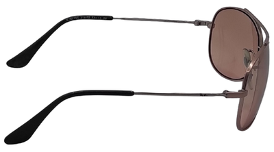 Ray-Ban 9515S 214/58 Pink Metal Oval Sunglasses 53mm