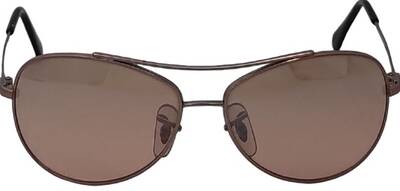 Ray-Ban 9515S 214/58 Pink Metal Oval Sunglasses 53mm
