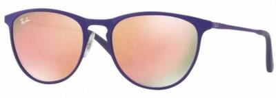 Ray-Ban 9538S Purple Metal Mirrored Sunglasses 50mm