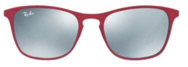 Ray-Ban 9539S 256/30 Mirrored Red Metal Sunglasses