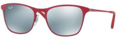 Ray-Ban 9539S 256/30 Mirrored Red Metal Sunglasses