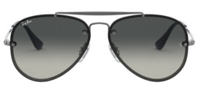 Ray-Ban 9548Sn 200/11 Gray Metal Frame Sunglasses, 54mm