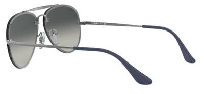Ray-Ban 9548Sn 200/11 Gray Metal Frame Sunglasses, 54mm