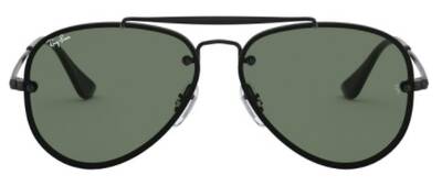 Ray-Ban 9548SN 220/71 Black Metal Sunglasses 54-11