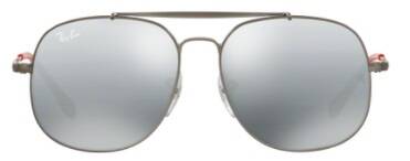 Ray-Ban 9561S 250/88 Grey Metal Sunglasses 50mm