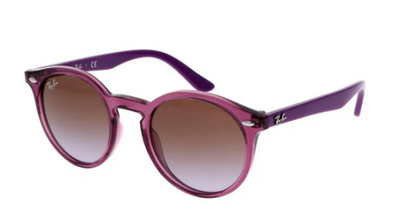 Ray-Ban RJ 9064S Kids Sunglasses Purple Frame 44mm
