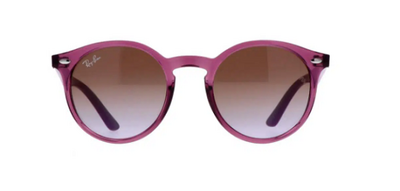 Ray-Ban RJ 9064S Kids Sunglasses Purple Frame 44mm