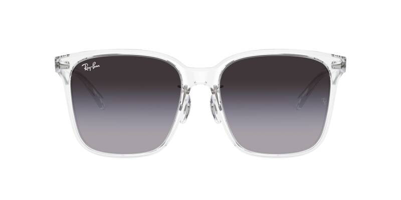 Ray-Ban 0RB2206D Blue Gradient Square Sunglasses 57mm