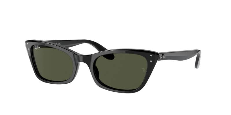 Ray-Ban Lady Burbank 0RB2299 Green Lens Sunglasses 52mm