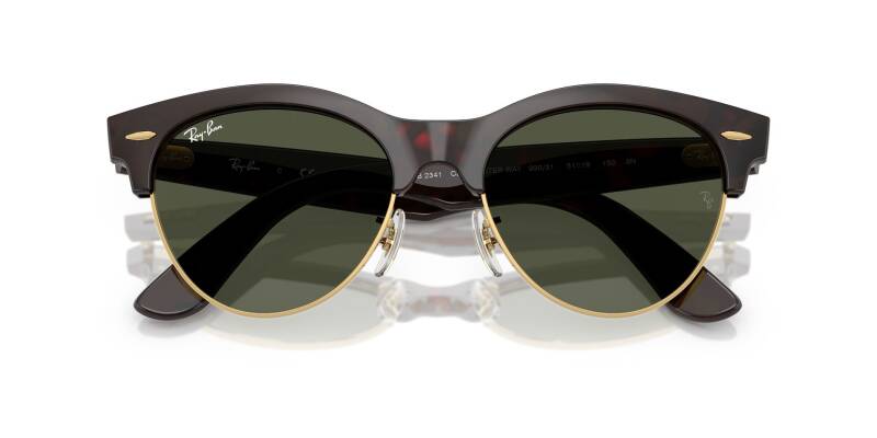 Ray-Ban 0RB2341 990/3151 Men's Sunglasses with Green Lenses 51mm
