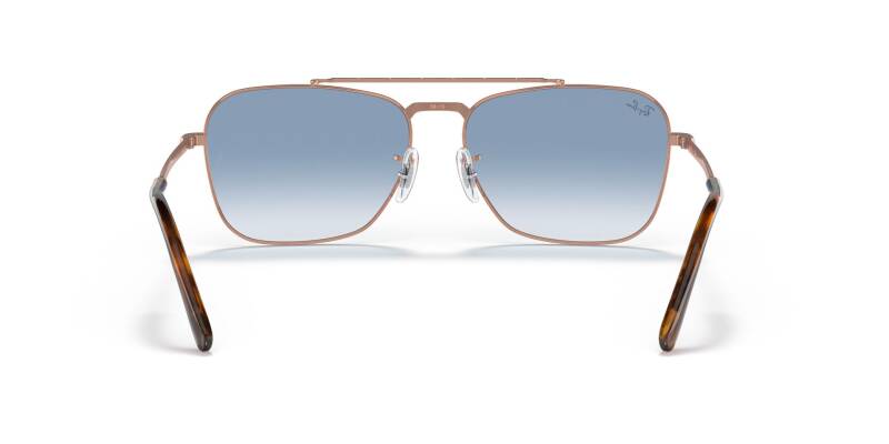 Ray-Ban 0RB3636 92023F55 Men's Blue Lens Metal Sunglasses 55mm