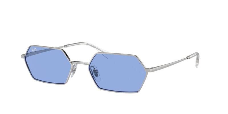 Ray-Ban 0RB3728 003/8055 Metal Frame Blue Lens Sunglasses 55mm