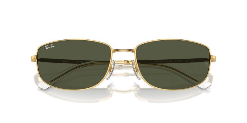 Ray-Ban 0RB3732 001/3156 Metal Frame Men's Sunglasses 56mm