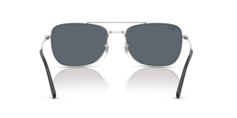 Ray-Ban 0RB3755 003/R559 Men's Metal Sunglasses Blue Lens 59mm