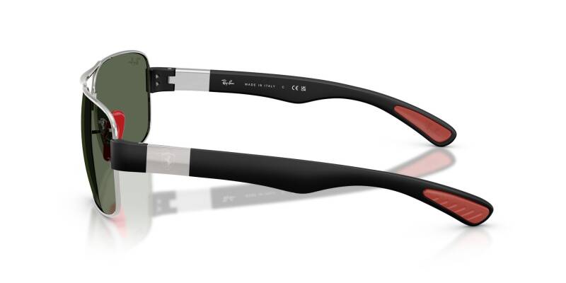 Ray-Ban 0RB3763M F0317164 Men's Metal Sunglasses with Green Lenses