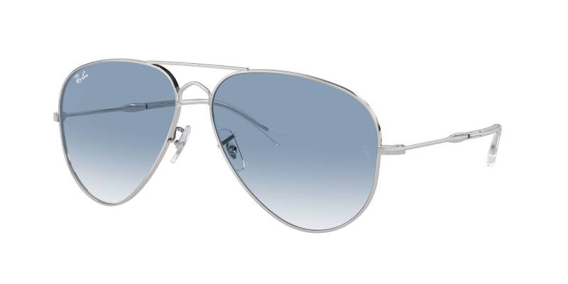 Ray-Ban 0RB3825 003/3F58 Metal Frame Blue Lens Sunglasses 58mm