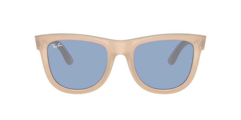 Ray-Ban 0RBR0502S Blue Lens Injection Frame Sunglasses 53mm