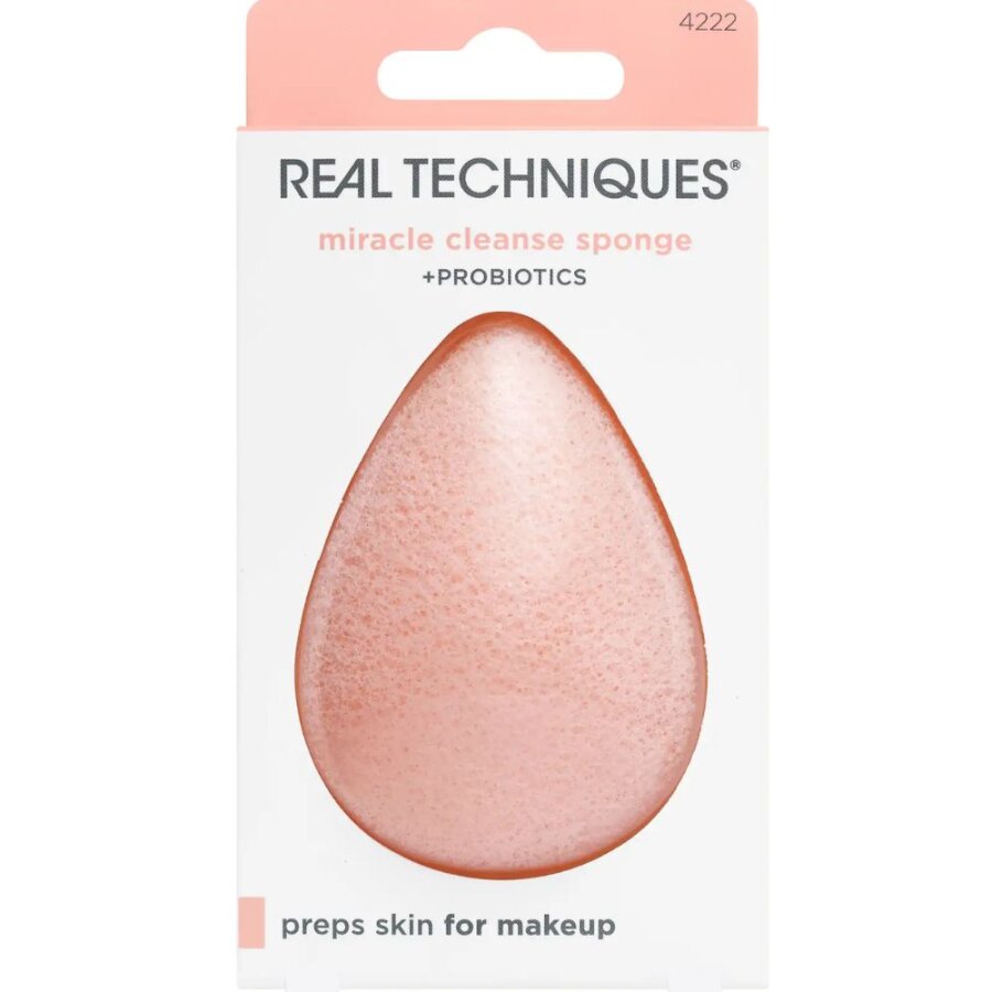 Real Techniques Miracle Cleansing Sponge for Smooth Skin 1 Count