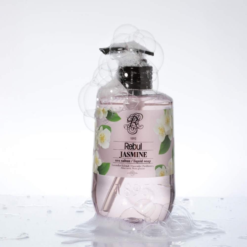 Rebul Jasmine Liquid Hand Soap for Gentle Cleansing 500 ml
