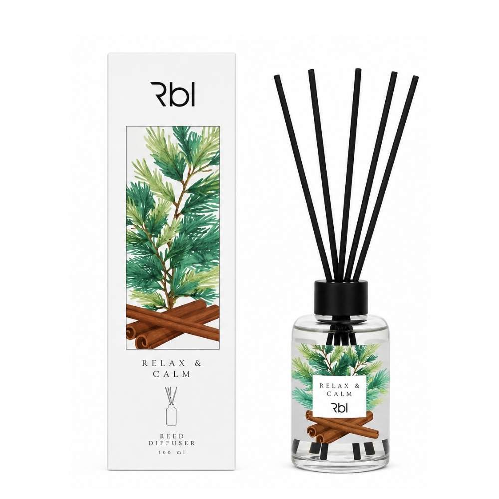 Rebul Relax &amp; Calm Reed Diffuser Soothing Room Scent 100 ml