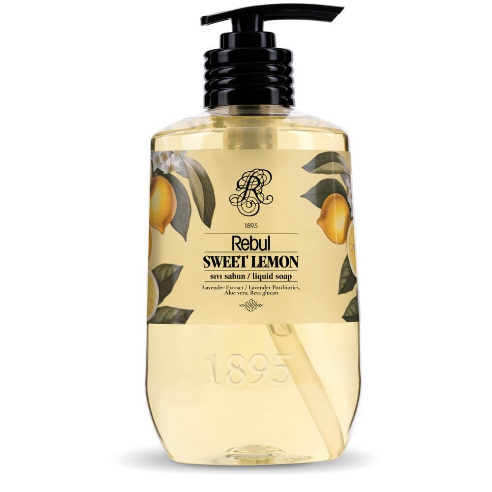 Rebul Sweet Lemon Liquid Hand Soap 500 ml