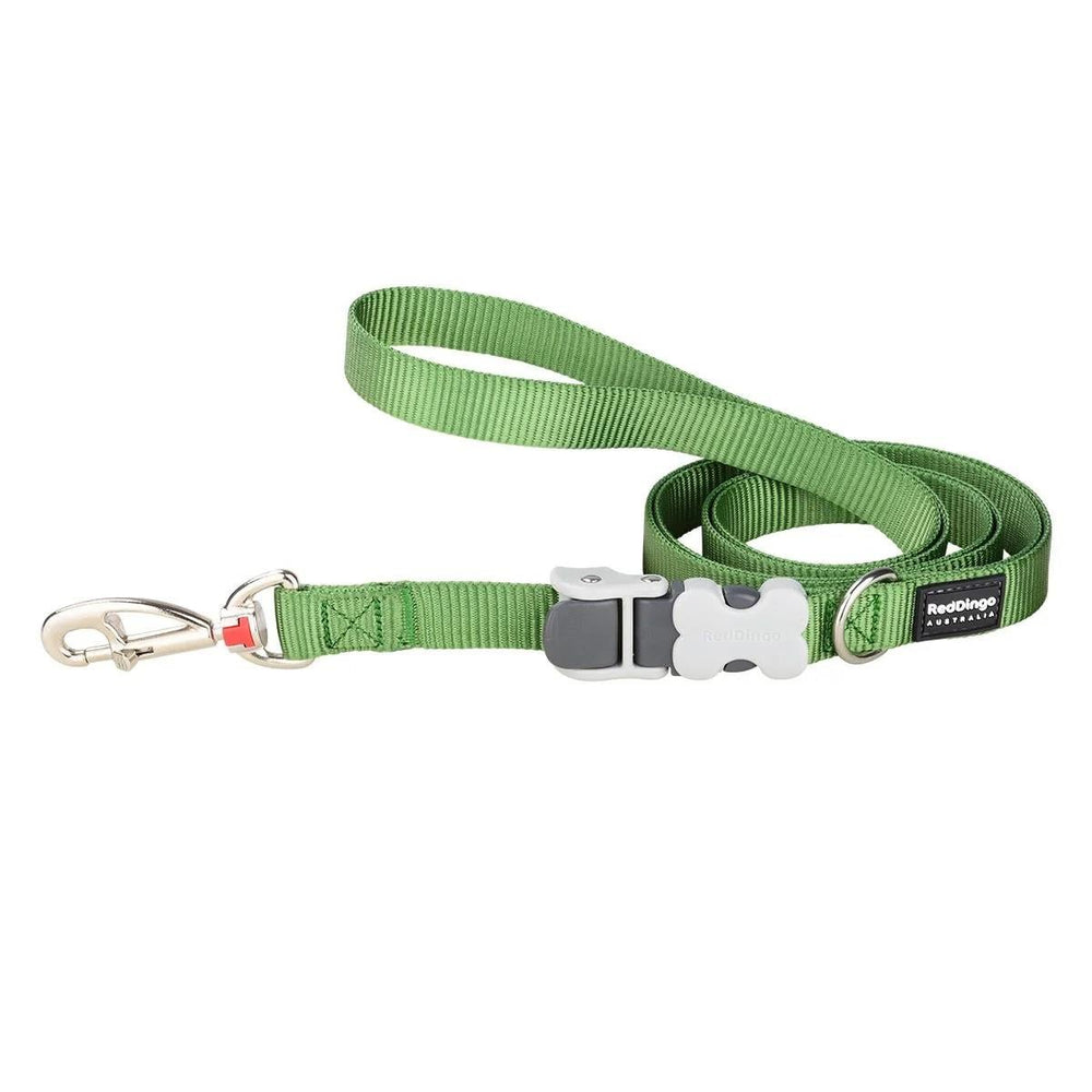Red Dingo Super Lead Multi-Purpose Dog Leash 15 mm 1.1-1.8 m Small Green