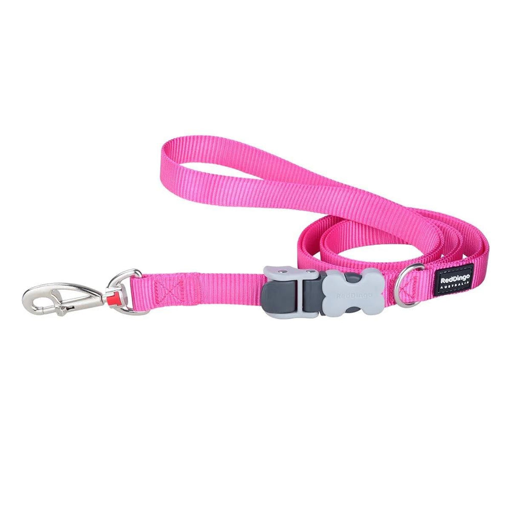 Red Dingo Super Lead Multi-Purpose Dog Leash 25 mm 1.1-1.8 m Large Pink