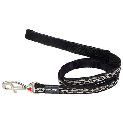 Reddingo Chain Pattern Dog Lead Durable Leash Medium 20mm x 1.2m