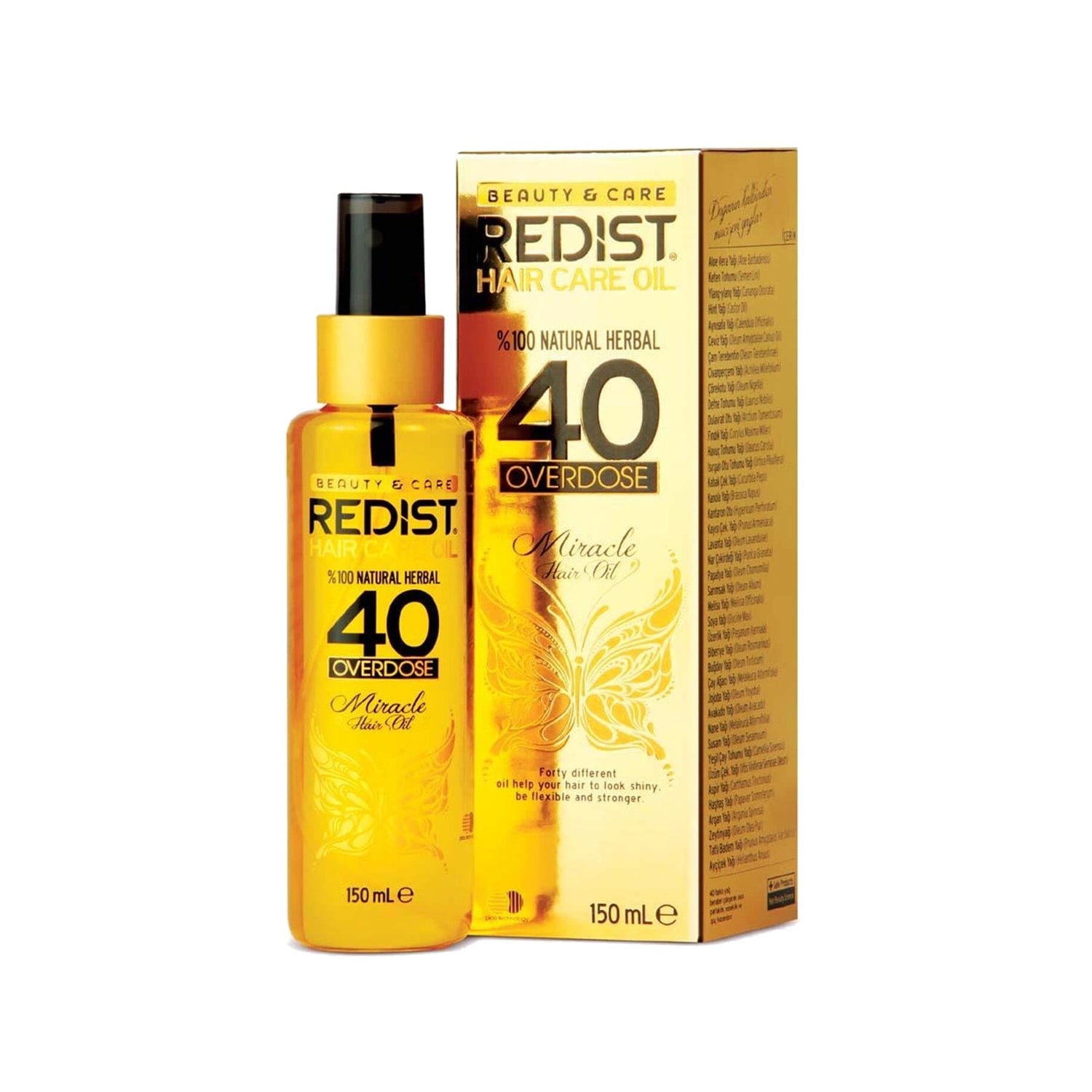 Redist Hair Care Oil 150ml - Nourishing & Hydrating Formula | Premium - Image #1