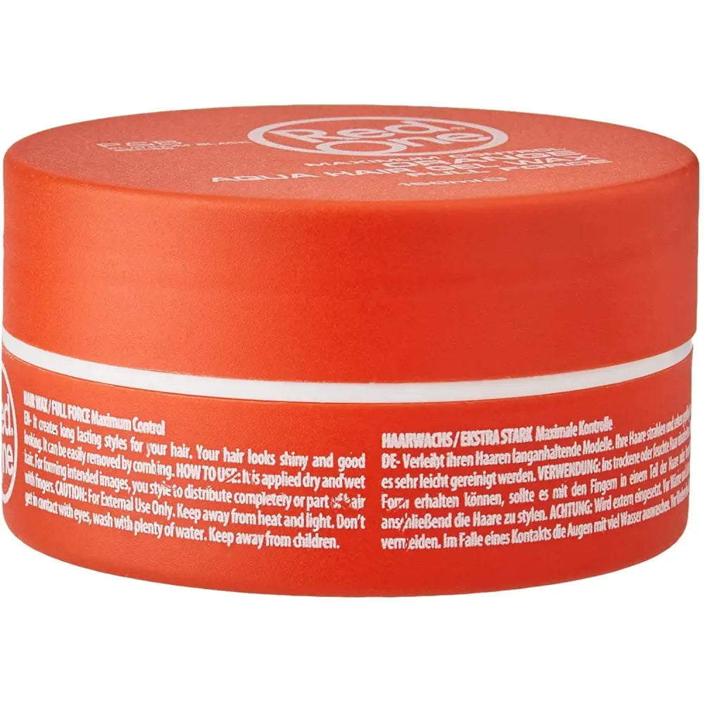 RedOne Aqua Gel Hair Wax Orange