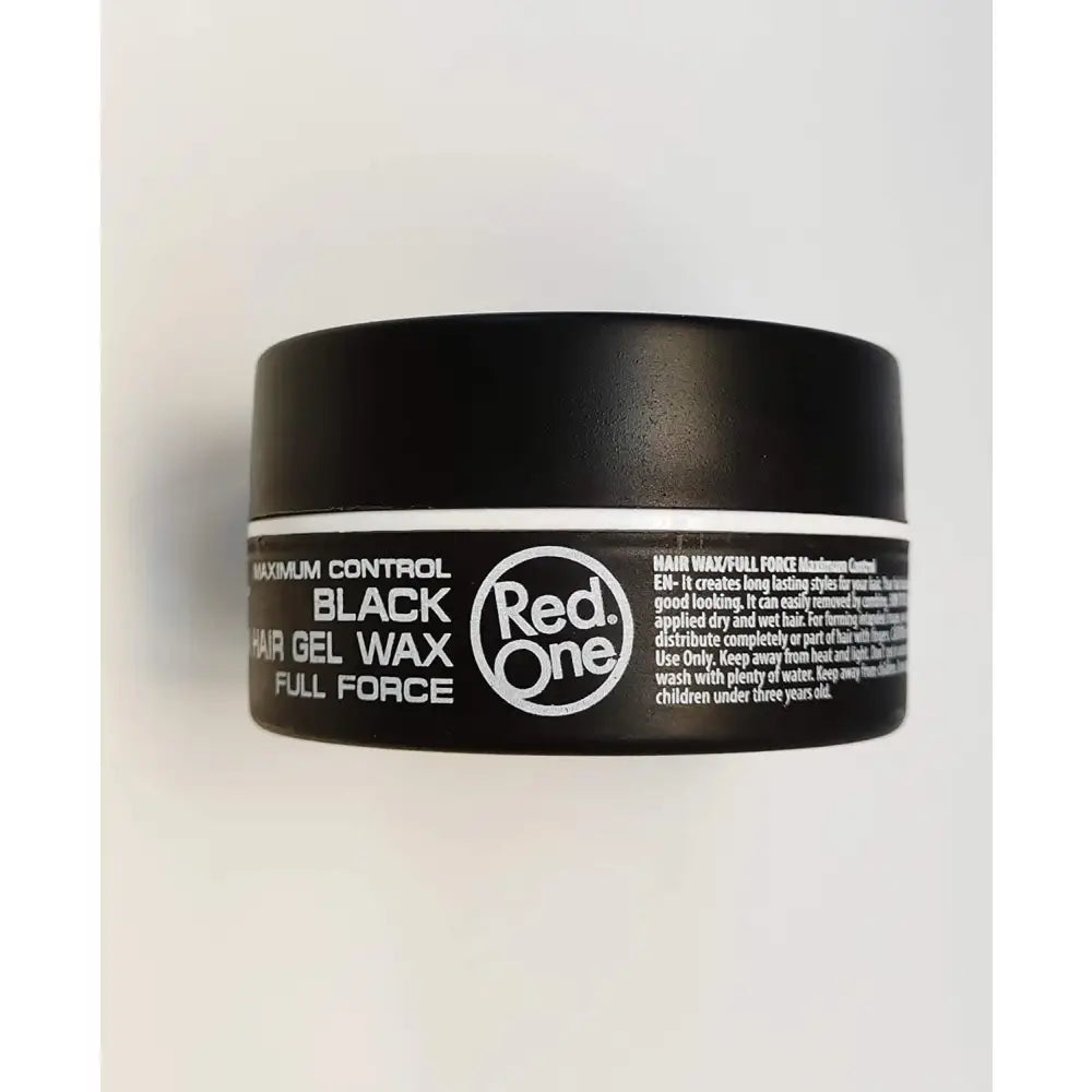 RedOne AQUA HAIR GEL WAX Full Force Black -5 ounces /150 ml