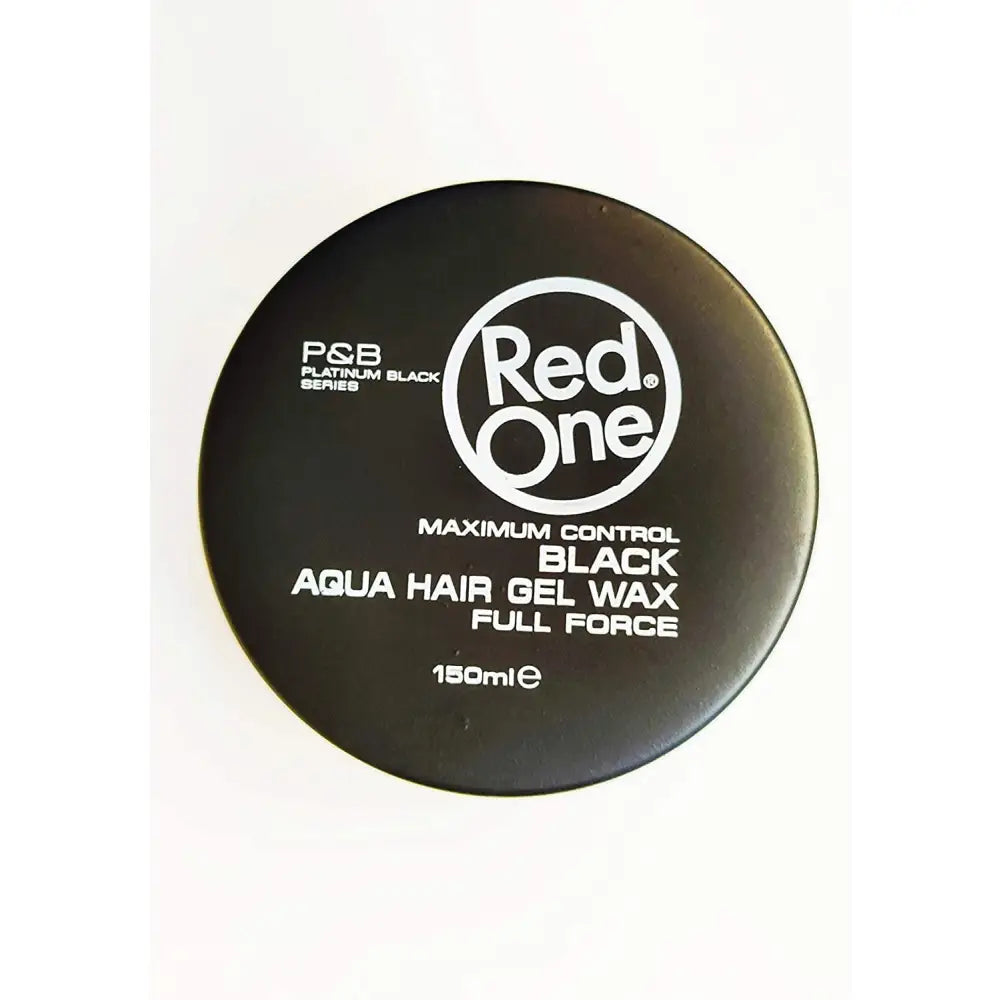 RedOne AQUA HAIR GEL WAX Full Force Black -5 ounces /150 ml