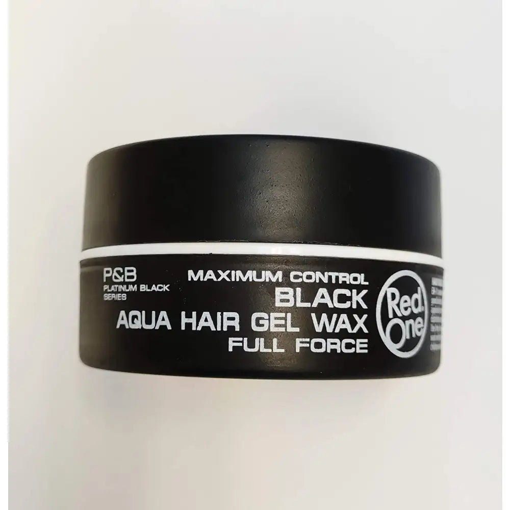 RedOne AQUA HAIR GEL WAX Full Force Black -5 ounces /150 ml