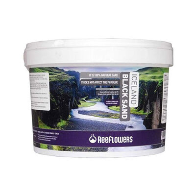 ReeFlowers Iceland Black Sand Natural Aquarium Substrate 7 kg