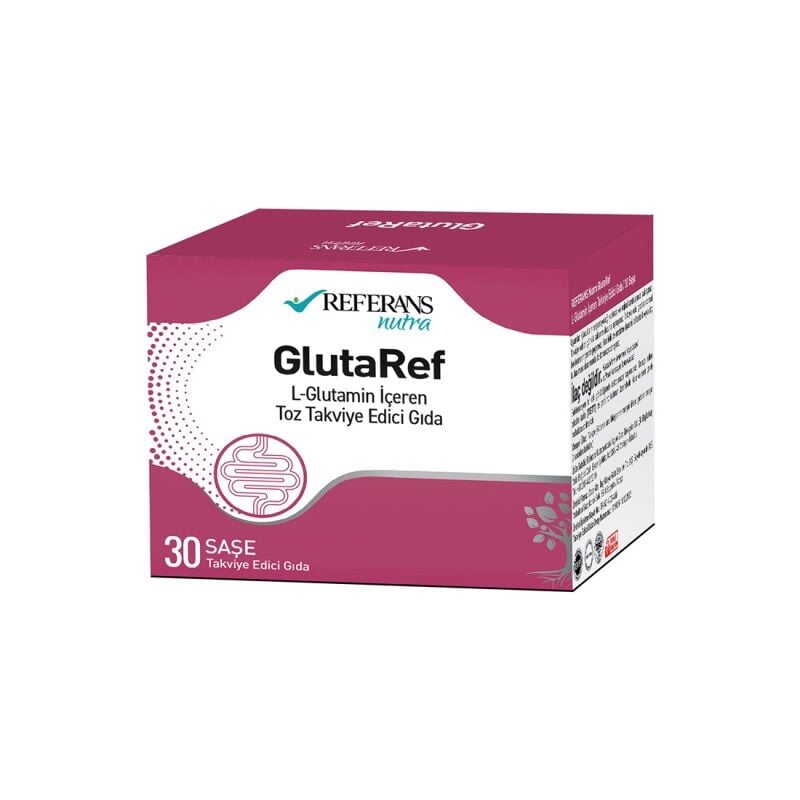 Referans Nutra Glutaref L-Glutamine Supplement 30 Sachets