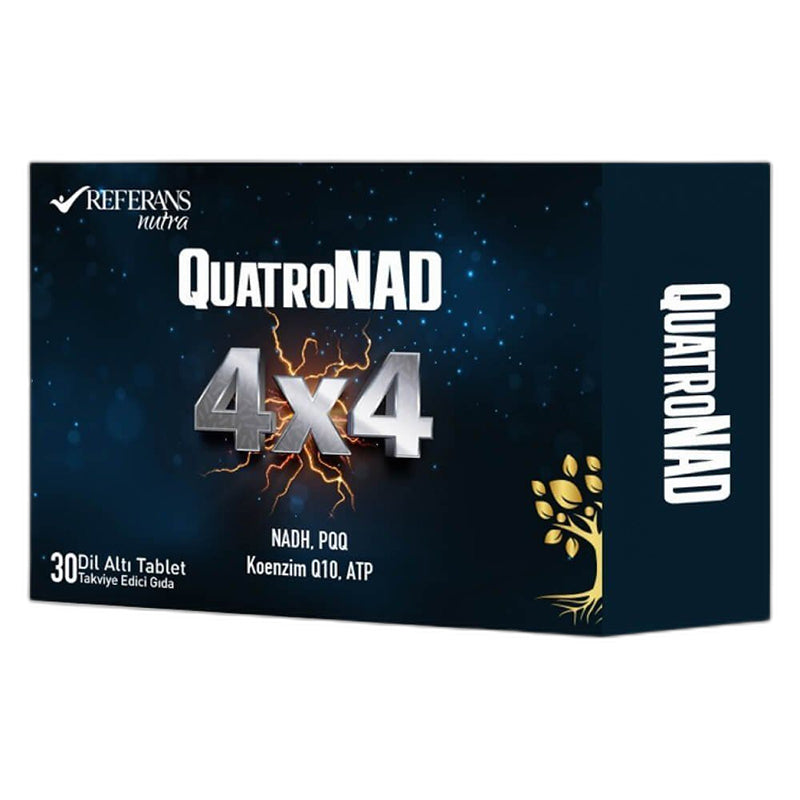 Referans Nutra QuatroNAD Energy Support Sublingual 30 Tablets