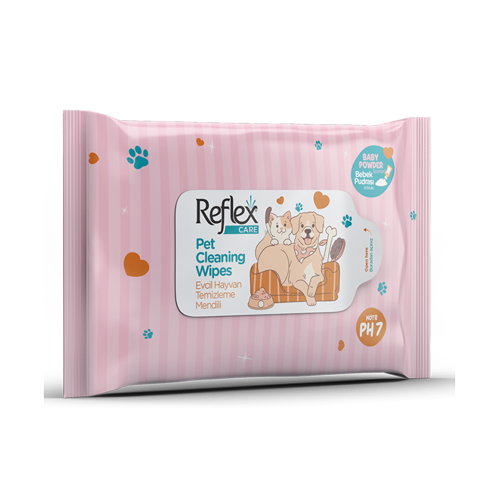 Reflex Care Multi-Purpose Pet Hygiene Wipes 10 Count