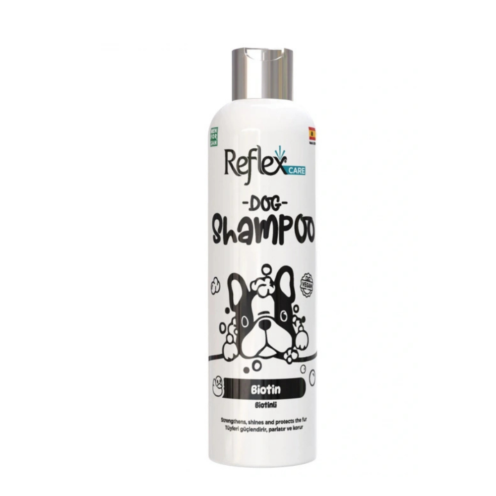 Reflex Care Menforsan Biotin Dog Shampoo for Shiny Coats 300ml