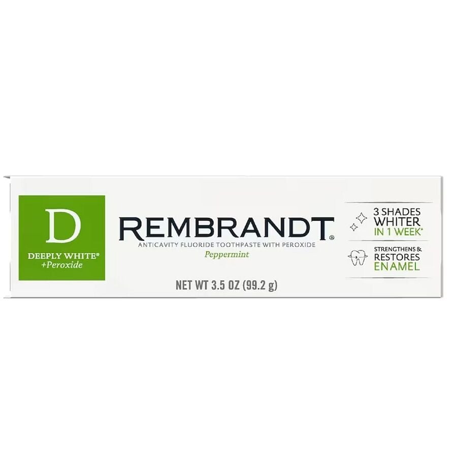 Rembrandt Deeply White + Peroxide Whitening Toothpaste 99.2g