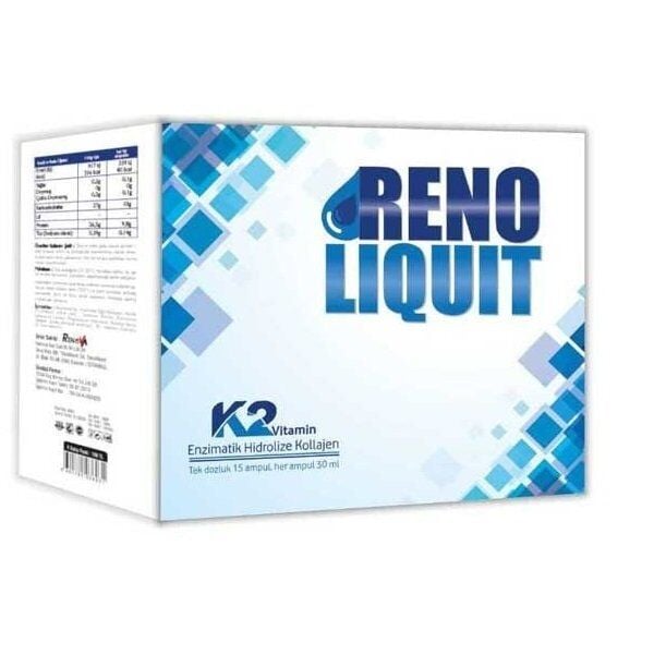 Renova Ilac Reno Liquit K2 Enzymatic Collagen 15x30ml