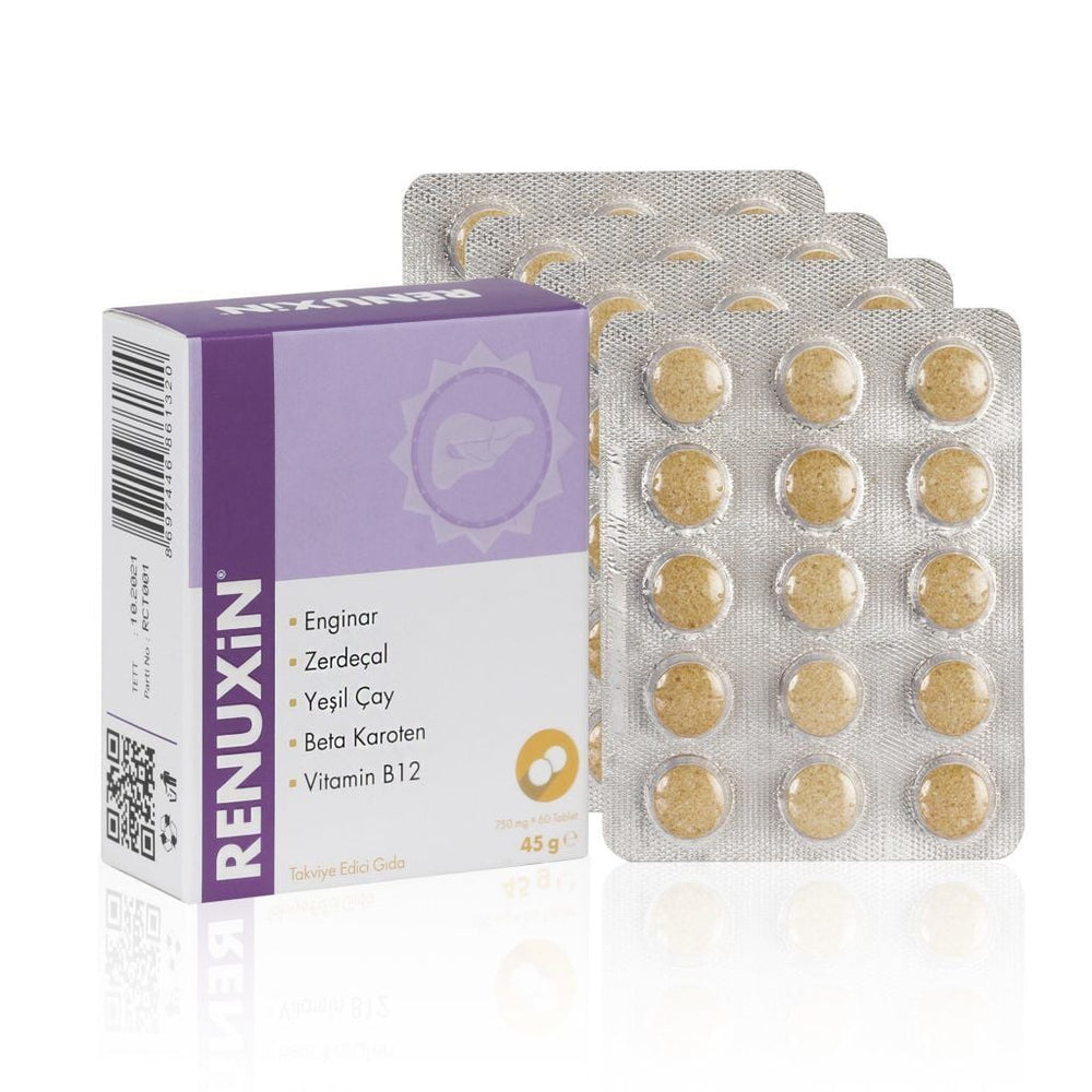 Beka Pharma Renuxin Artichoke & Turmeric Supplement 60 Tablets