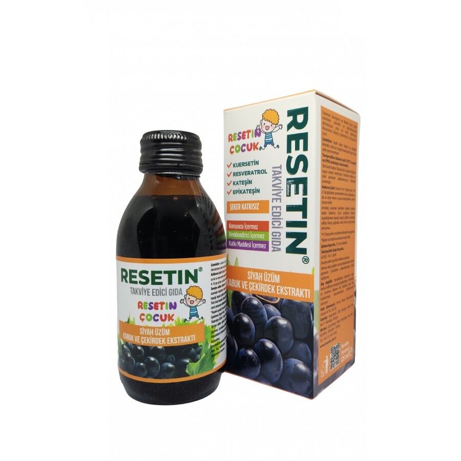 Resetin Black Grape Extract Liquid for Kids 125ml