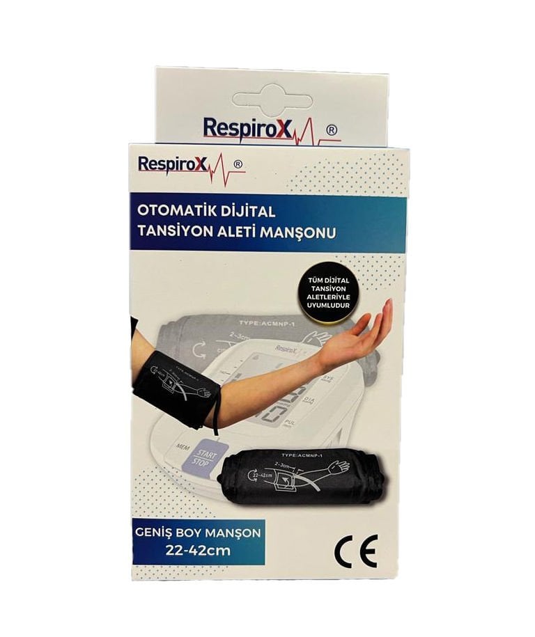 Respirox Digital Blood Pressure Monitor Cuff Large Size 22-42 cm