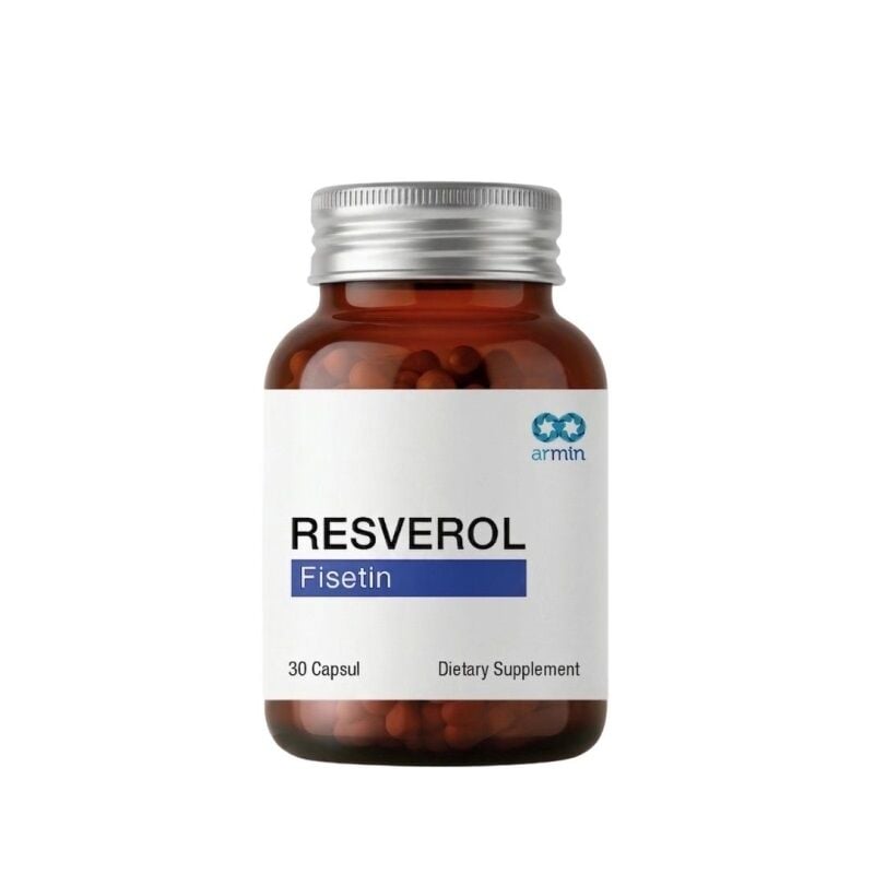 Armin Ilac Resverol Fisetin Support Supplement 30 Capsules