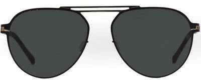 Retro B.gold IV 02 Grey Metal Sunglasses 58mm