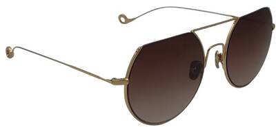 Retro Extreme XII Col 06 Yellow Metal Sunglasses